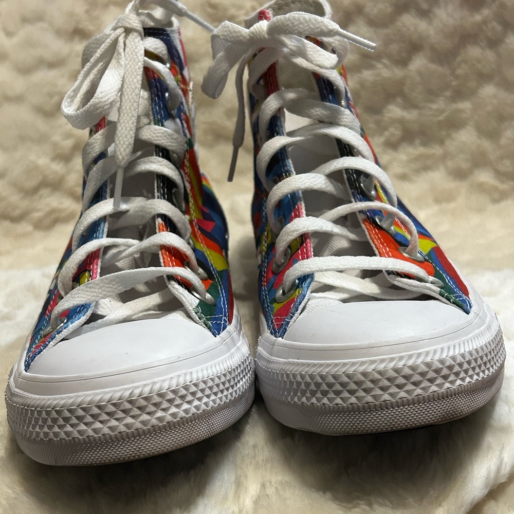 Converse Chuck Taylor All Star High top Pride Unisex wms. Sz. 7.5 men’s sz.5.5 - Picture 7 of 12